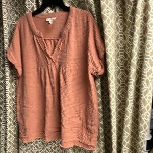 Entro Peach Blouse